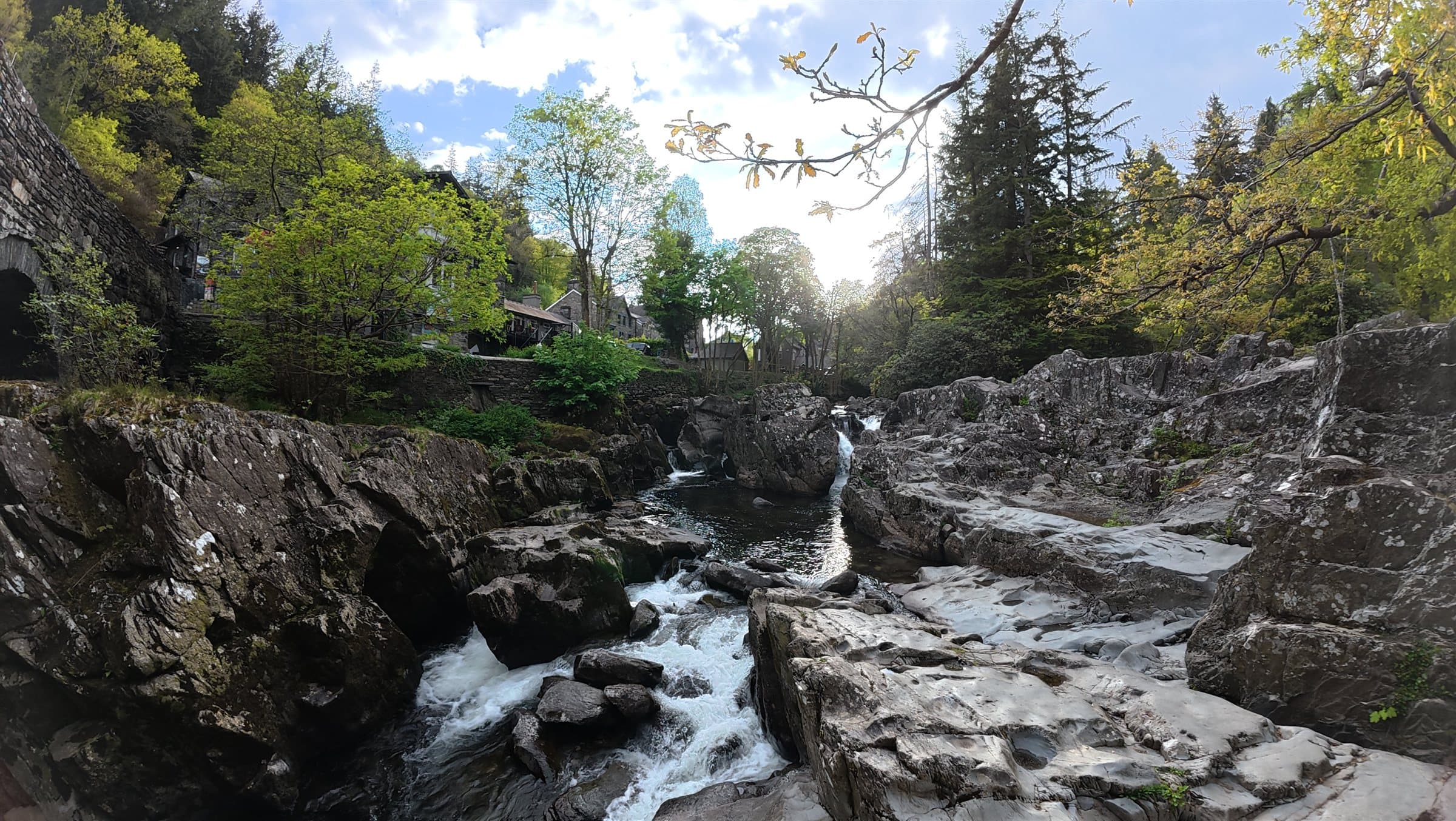 Waterfall at Betws-y-Coed